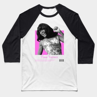 Tina Turner Baseball T-Shirt